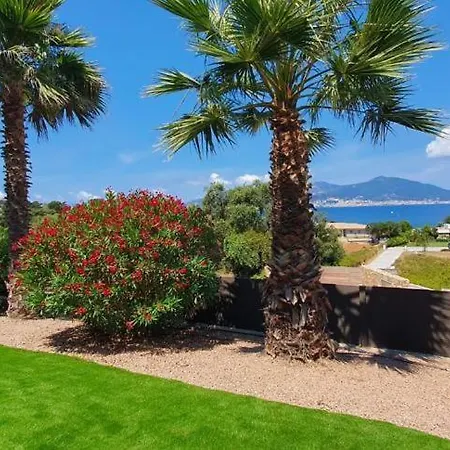 Les Jardins De La Palmeraie - Sublime Vue Sur La Baie Dajaccio