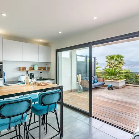 Les Jardins De La Palmeraie - Sublime Vue Sur La Baie Dajaccio Apartamento