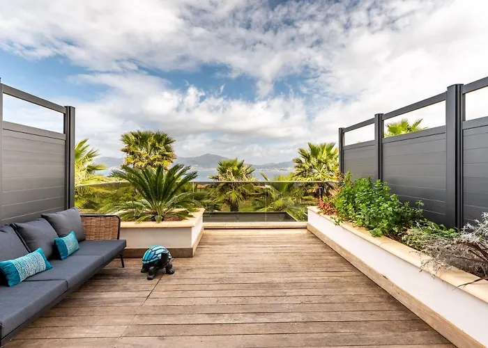 Apartamento Les Jardins De La Palmeraie - Sublime Vue Sur La Baie Dajaccio